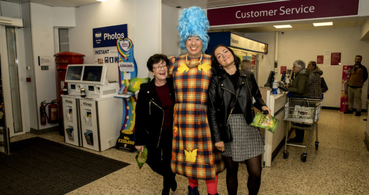 The Panto cast have been out and about!